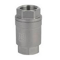 Обратный клапан ABRA-D12-H12W-1000 Ду15 Ру40 пружинный резьбовой