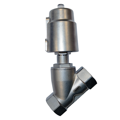 Клапаны запорно-регулирующие АСТА Р12П Ду15-50 Ру16 нормально закрытые, резьбовые, с пластиковым пневмоприводом ППП, Kvs=4,2-55 м3/ч, Т=200°С