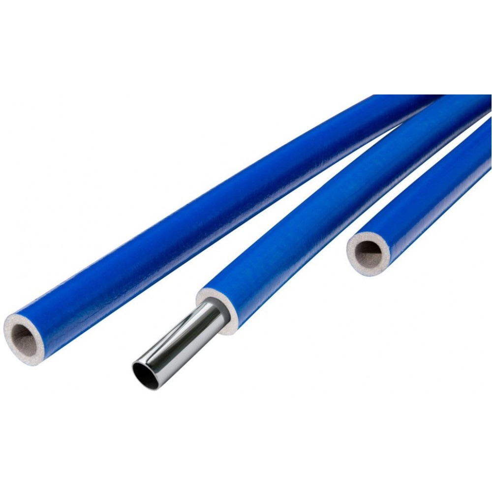 Трубка теплоизоляционная Energoflex SUPER PROTECT 9х18 Ду18 материал — вспененный полиэтилен, толщина —9 мм, длина — 2 м, цвет - синий