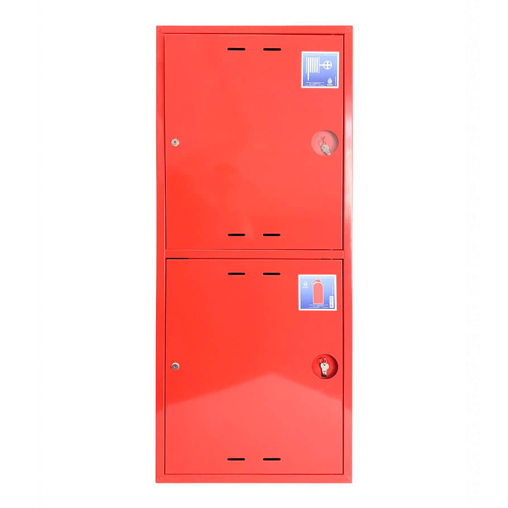 Шкаф пожарный ФАЭКС ШПК 320 НЗК универсальный "У" облегченный вариант, навесной,закрытого типа, красный