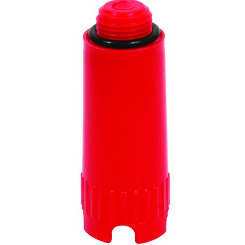 Заглушки для фитингов Henco PLUG04 1/2″ Ду15 с внутренней резьбой, длина 80 мм, красные