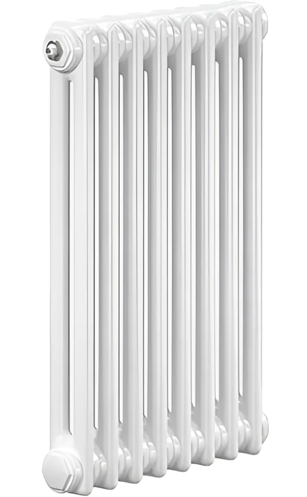 Радиатор стальной трубчатый IRSAP Tesi 2 высота 450 мм, 17 секций, присоединение резьбовое - 1/2″, нижнее подключение - термостат сверху T25, теплоотдача 713 Вт, цвет - белый