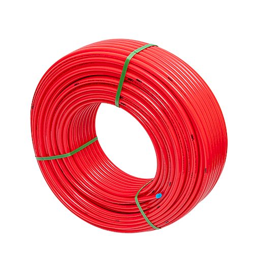 Трубы MVI PE.2 Дн16-20x2.0 Ру6-8 из сшитого полиэтилена PEX-A, с антикислородным барьером EVOH, для теплого пола, бухта 50-500 м, цвет – красный