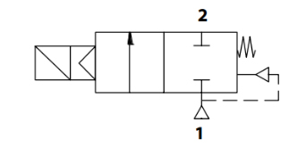 Схема подключения Клапан электромагнитный АСТА ЭСК 600 3/8″ Ду10 проходное сечение 13 мм НЗ пилотный нержавеющая сталь, уплотнение плунжера - NBR, мембрана - NBR, 230В, 0.5 — 16 бар