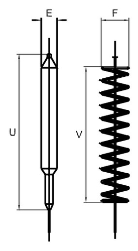 Привод термостата BROEN V.4.10 1″ Ду25 60-120°С стержневой для регулирующих клапанов