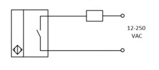 Эскиз Задвижка шиберная ножевая DN.ru GVKN1331E-2W-Fb-2P Ду65 Ру10 межфланцевая, с невыдвижным шпинделем, корпус - чугун GGG-40, уплотнение - EPDM,  с пневмоприводом, пневмораспределителем 4V210-08 220В и индукционными датчиками LJ12A3-4-J/EZ 220B