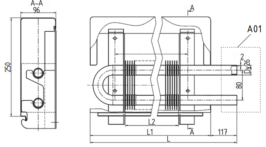 Конвектор настенный концевой Сантехпром Мини КСК 20 К (А04) 1.465 кВт, с угловым т/клапаном, двухтрубный, боковое подключение, наружная резьба 3/4″, стальной