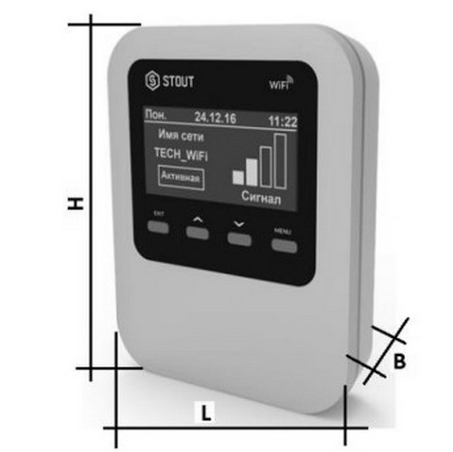 Контроллеры STOUT ST-WIFI 8S для управления радиаторным отоплением