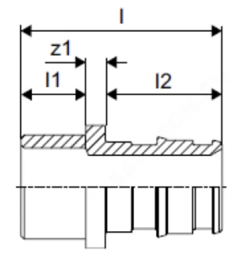 Муфты радиальные Uponor Q&E Ду16-20x15 под пайку, для PE-X труб