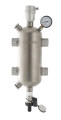 Гидрострелка Valtec VT.VAR05.SS.06 1″ Ду25 Ру10 , корпус - нержавеющая сталь AISI304, максимальная подсоединенная тепловая мощность - 120 кВт, максимальный расход теплоносителя - 5200 кг/час