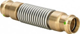Компенсатор сильфонный осевой Viega 2251 Дн28 Ру10, бронза, пресс, уплотнение EPDM SC-Contur, для линейного расширения труб
