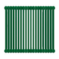 Радиатор стальной трубчатый IRSAP Tesi 3 высота 500 мм, 15 секций, присоединение резьбовое - 1/2″, подключение - боковое T02, теплоотдача 971 Вт, цвет - зеленый