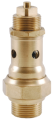 Клапан предохранительный пружинный прямой OR 1810 1 1/2″ Ду40 Ру0.5-16 бар, корпус - латунь, Тмах - 220 °С