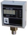 Датчик разности давлений на жидкость ПРОМА ИДМ-016 ДД(Ж)-Р 6.3, рабочее давление 2.5МПа, штуцерное исполнение, количество выходных реле - 4, напряжение - 24В, диапазон измерений давлений 6,3-1,6КПа
