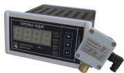 Датчик вакуумметрического и избыточного давления ПРОМА ИДМ-016 ДИВ-ЩВ 5, щитовое исполнение с выносным датчиком, количество выходных реле - 4, диапазон измерений давлений от ±5 до ± 1,25КПа