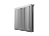 Радиатор стальной панельный Royal Thermo Ventil Hygiene VH20 0.7062 кВт настенный, высота - 200 мм, длина - 1100 мм, тип подключения - нижнее, присоединение резьбовое - 1/2", цвет - серый Silver Satin