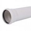 Труба внутренняя канализационная PP-H РосТурПласт Дн32х1.8 длина 0.25 м, бесшумная с раструбом, безнапорная, белая