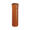 Труба SINIKON Дн160х4.0 длина 500 мм однораструбная для наружной канализации, непластифицированный поливинилхлорид