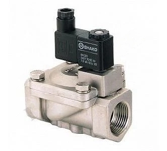 Клапан электромагнитный EV6100 Tecofi 3/4″ Ду20 Ру10 латунный, муфтовый, нормально закрытый, 230В АС (EV6100-0020-230AC)