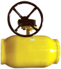 Кран шаровый Broen Ballomax газовый КШГ 71.102.250R Ду250 Ру16 под приварку с ISO-фланцем, Траб=-40/+80 с редуктором
