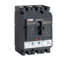 Автоматический выключатель трехполюсный EKF PROxima ВА-99C 3Р 250/125А, сила тока 125А, отключающая способность 45 кА