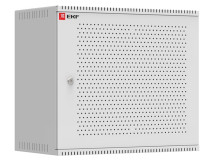 Шкаф телекоммуникационный EKF Astra ITB18PD 18U 600x650 настенный, разборный, глубина - 650 мм, рабочая высота - 18U, дверь - перфорированная